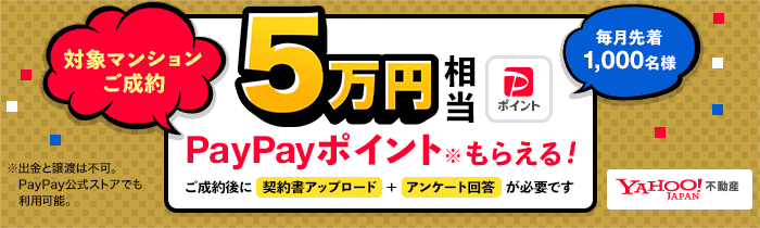 ５万円相当PayPayポイントもらえる！