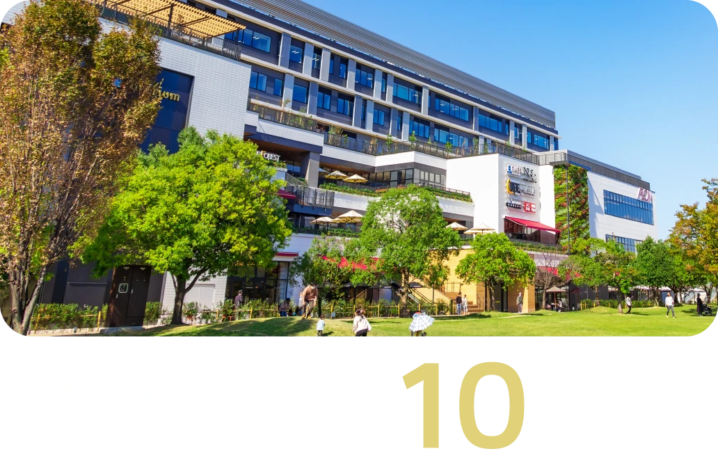 イオンモール Nagoya Noritake Garden 徒歩10分