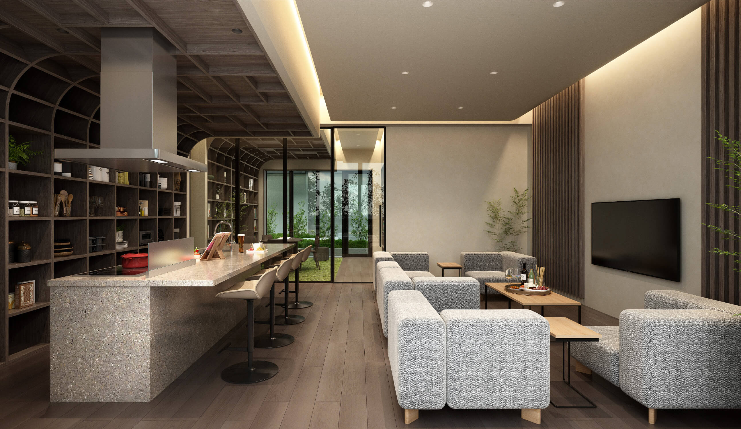 マルチベース／パーティシネマ完成予想CG