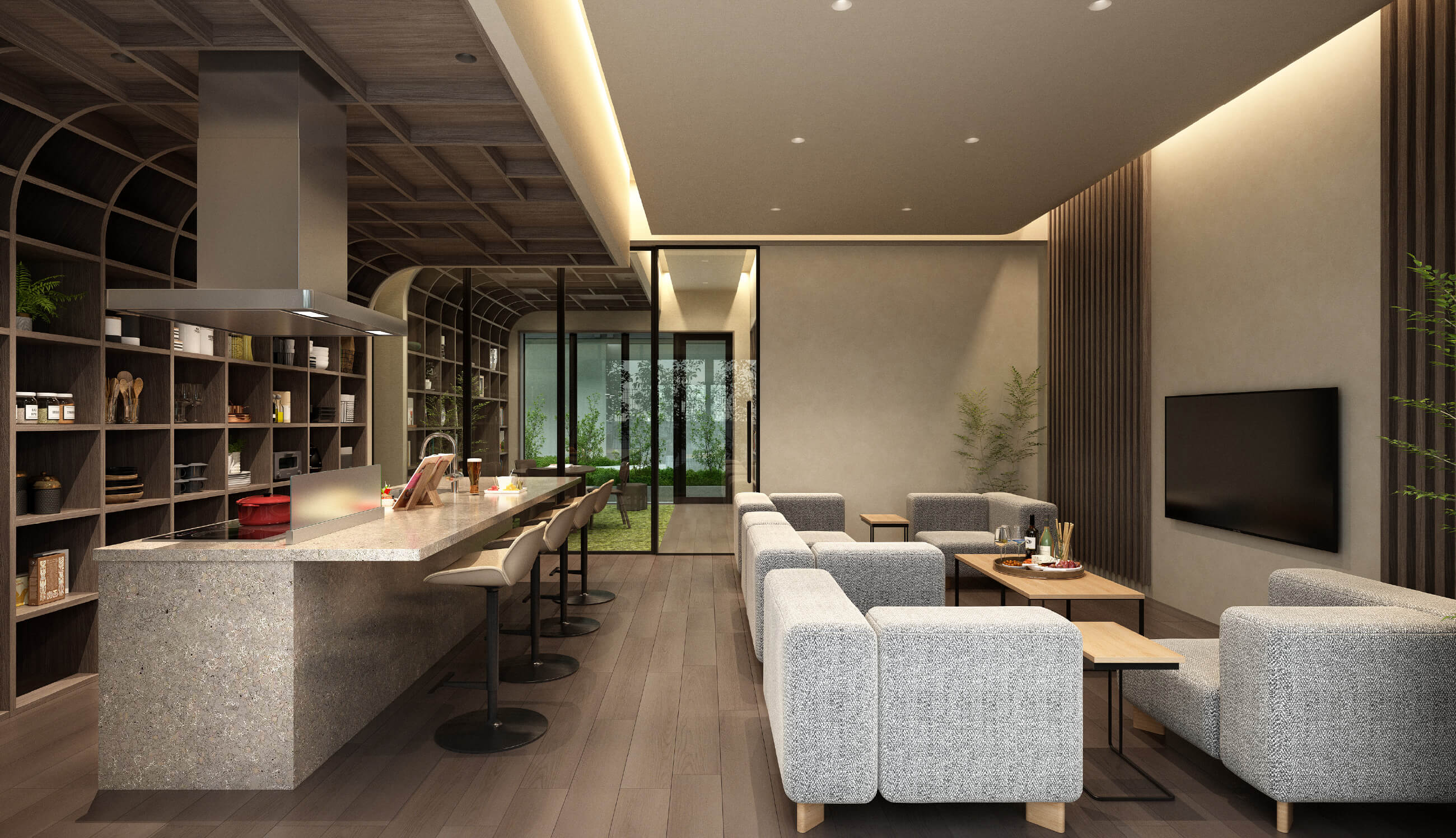 マルチベース／パーティシネマ完成予想CG