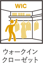 ウォークインクローゼット