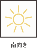 南向き