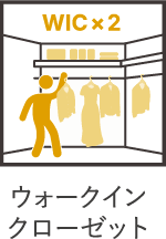ウォークインクローゼット