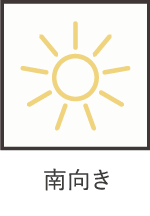 南向き