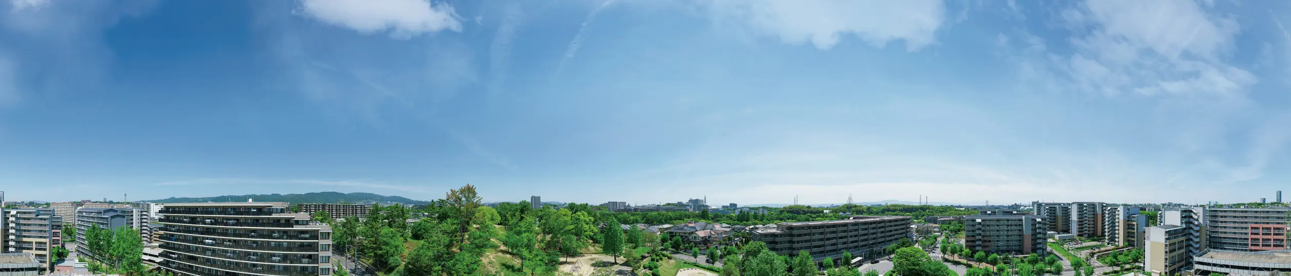 現地8階相当からの眺望