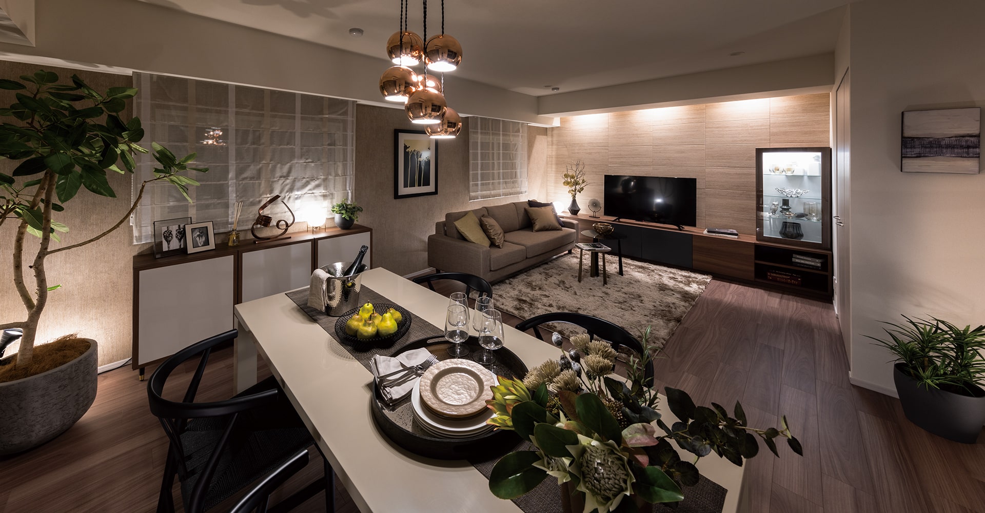 LIVING DINING