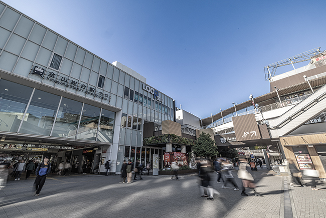 JR東海道本線・中央本線・名鉄名古屋本線「金山」駅 北口