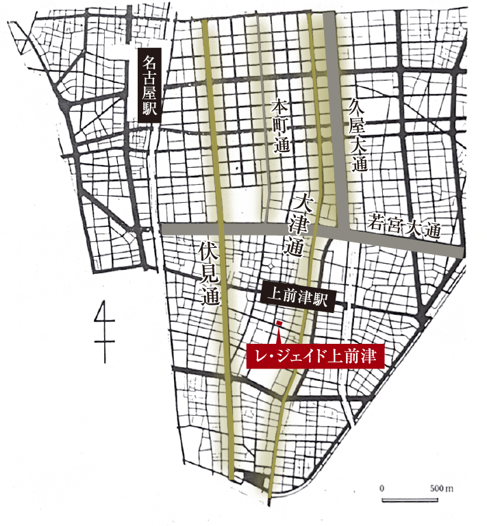 戦後の街路網