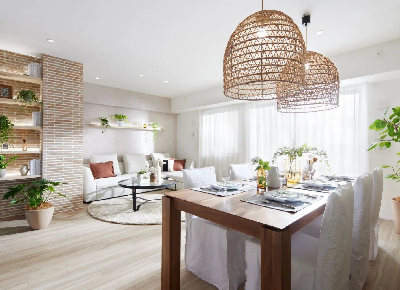 Living Dining Kitchen