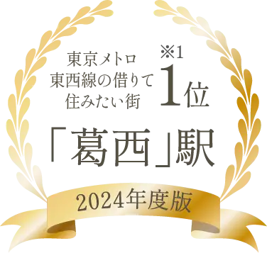 東京メトロ東西線の住みたい街 1位