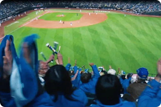 試合観戦
