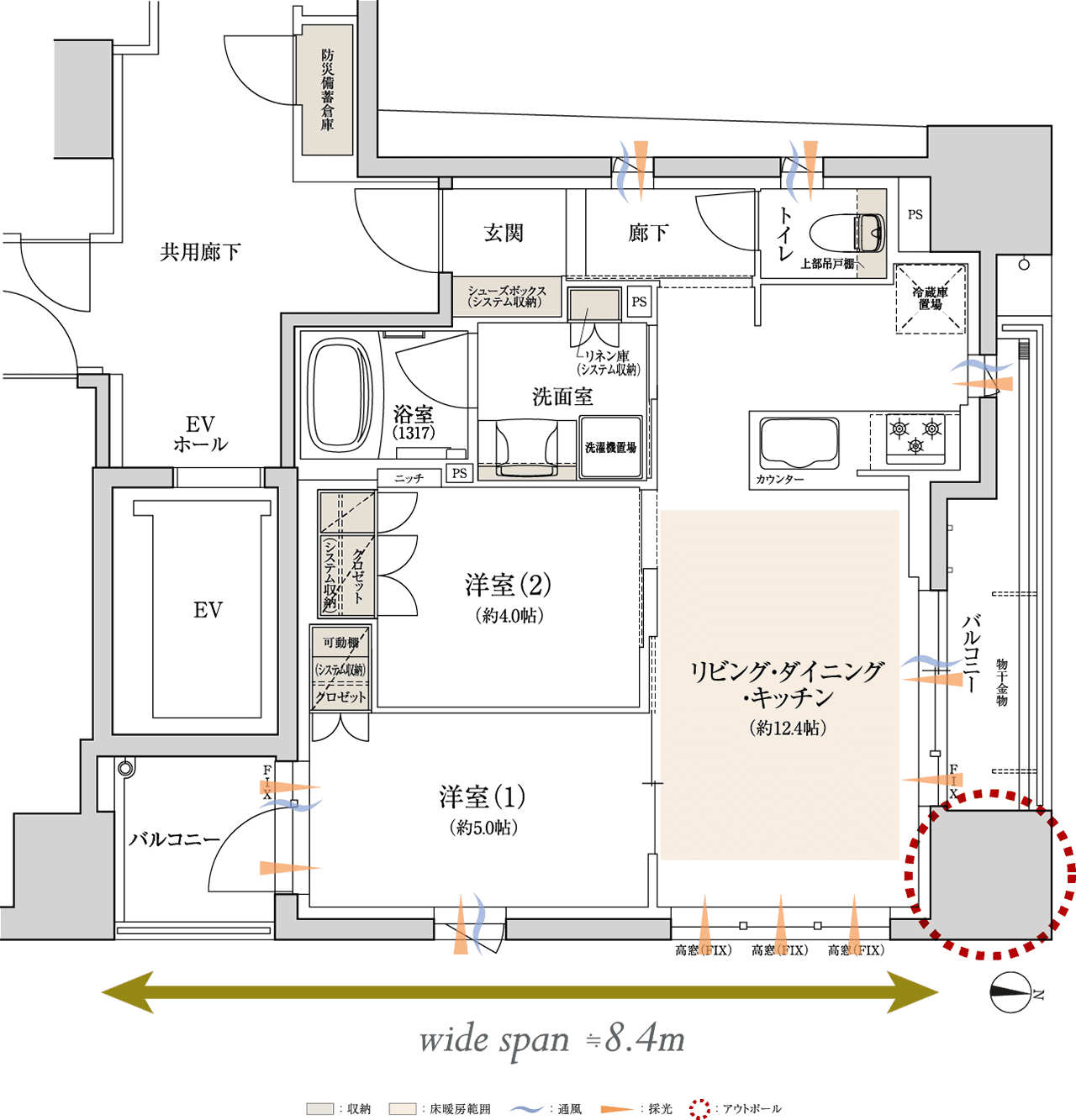 Ctype 間取り図