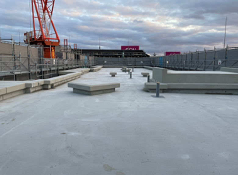 3階床型枠建込状況