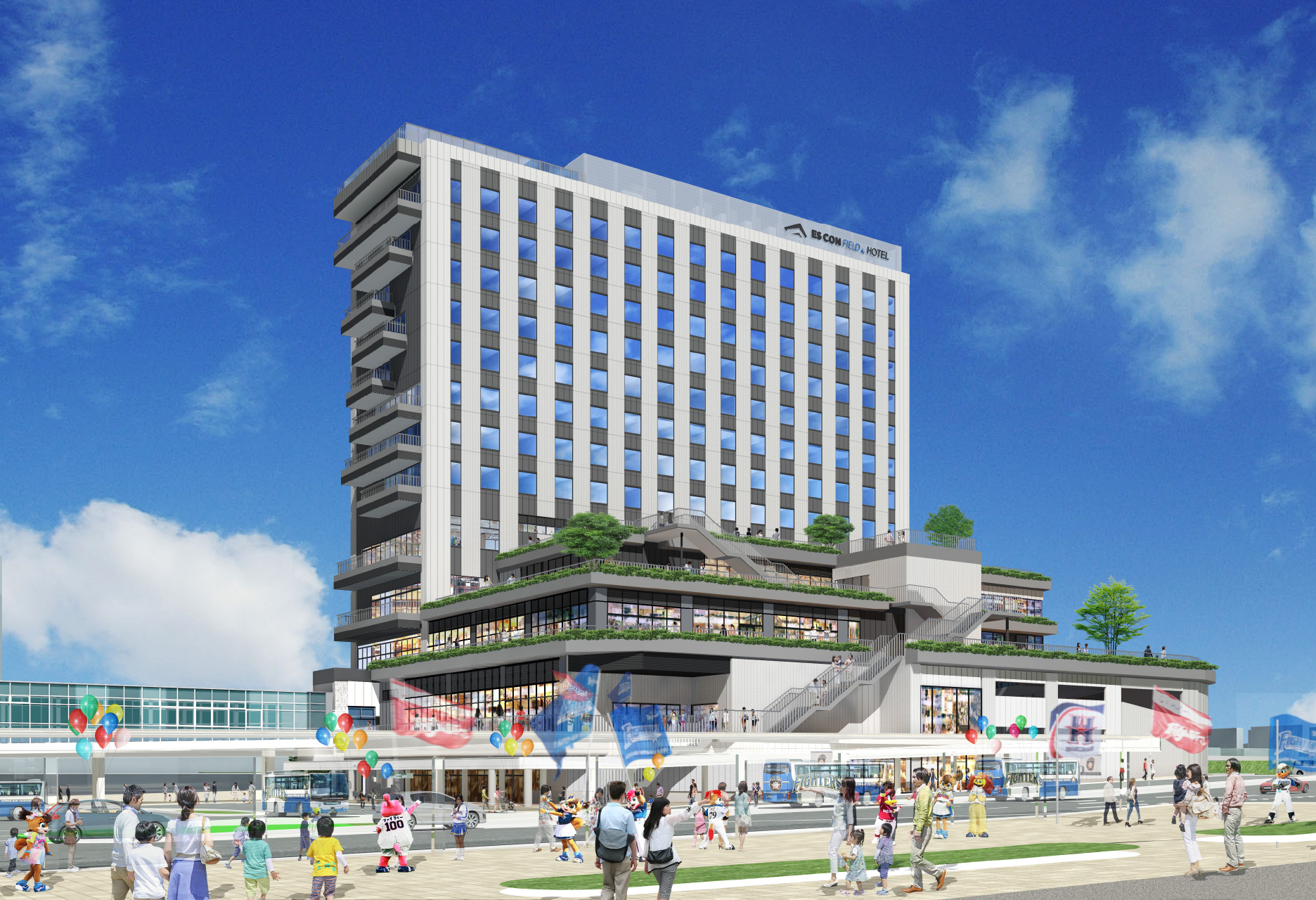 エスコンフィールドHOKKAIDOホテル北広島駅前（2025年3月開業）