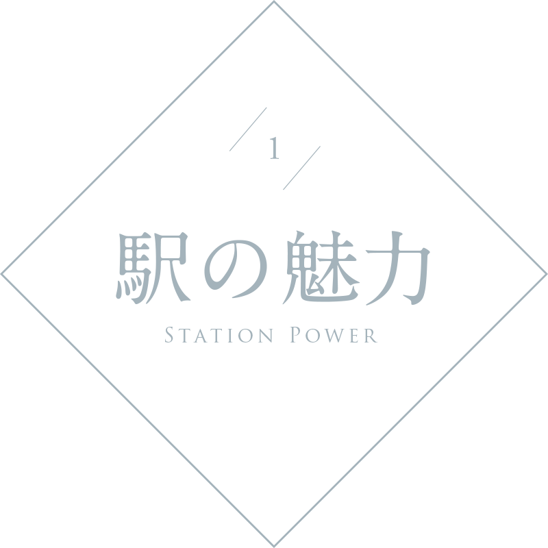 [1]駅の魅力