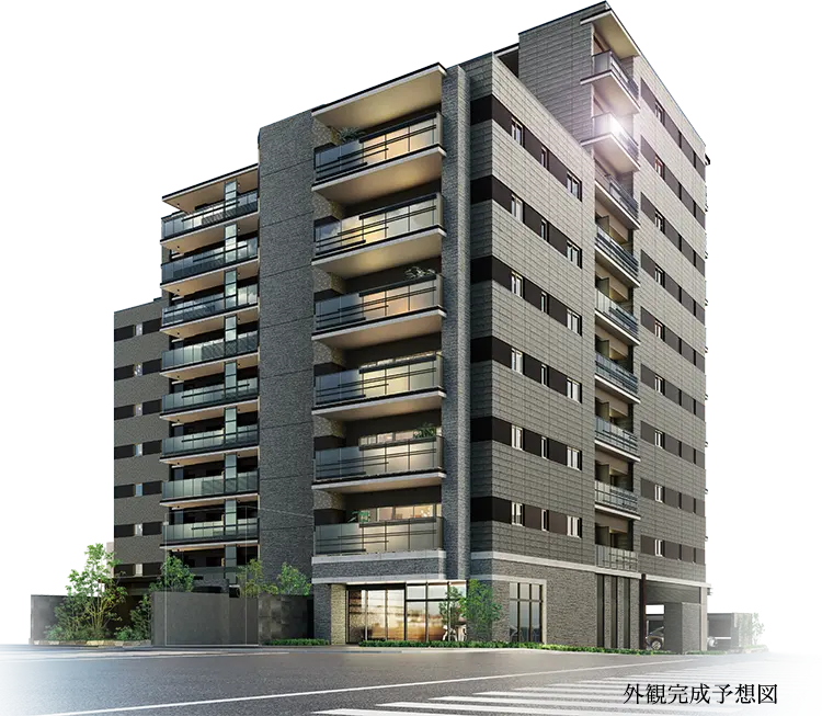 外観完成予想図