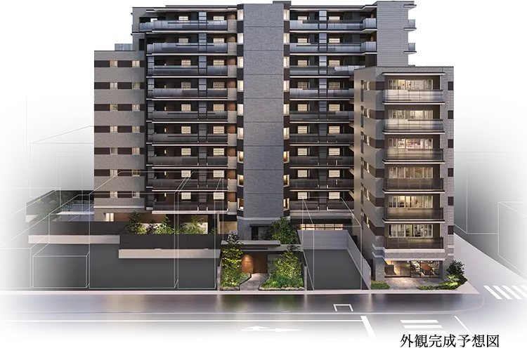 外観完成予想図