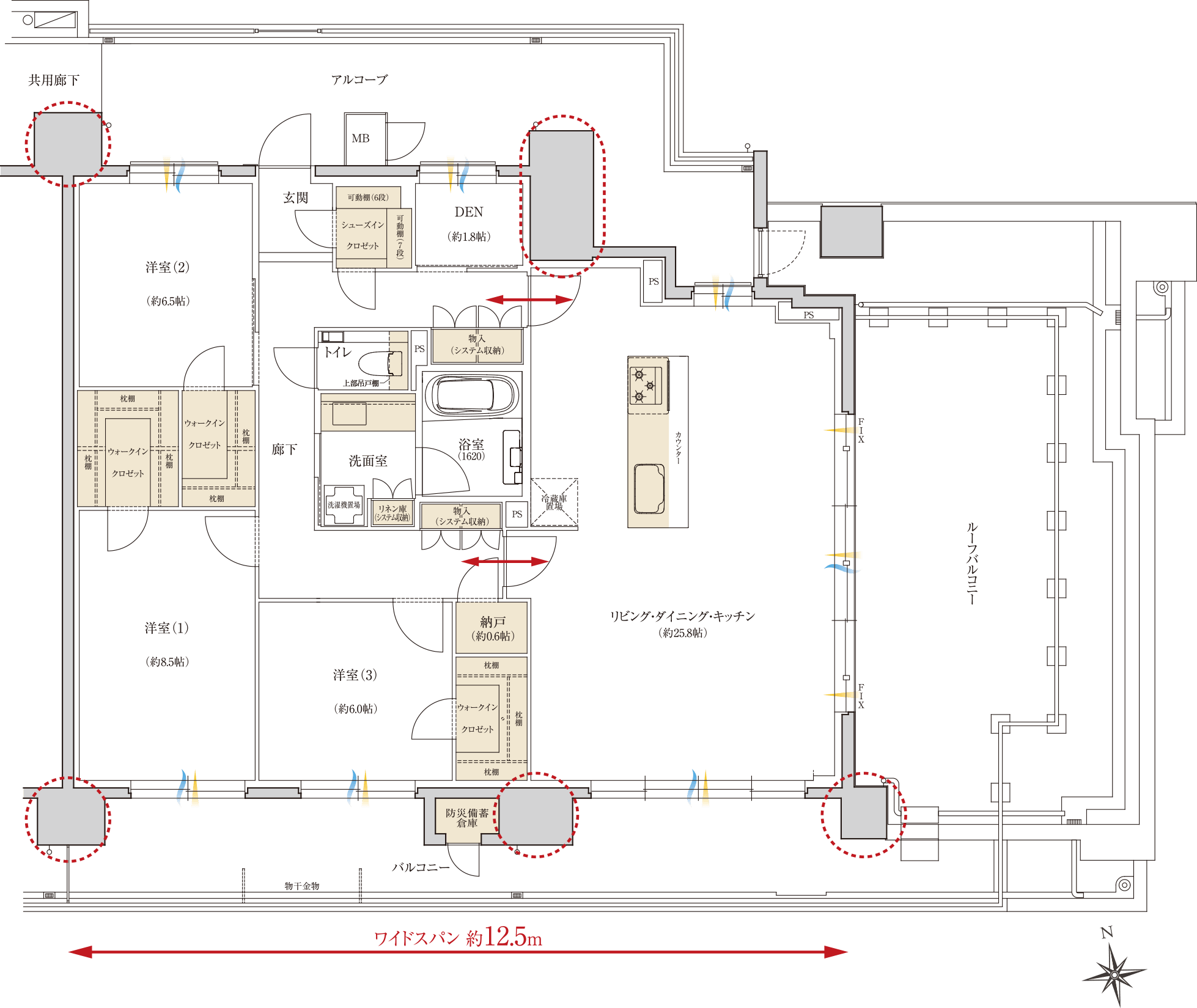 Gタイプ間取り図