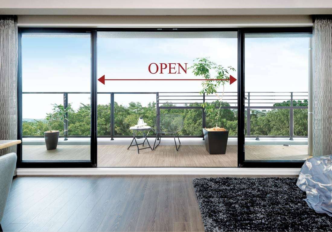 センターオープンサッシimage