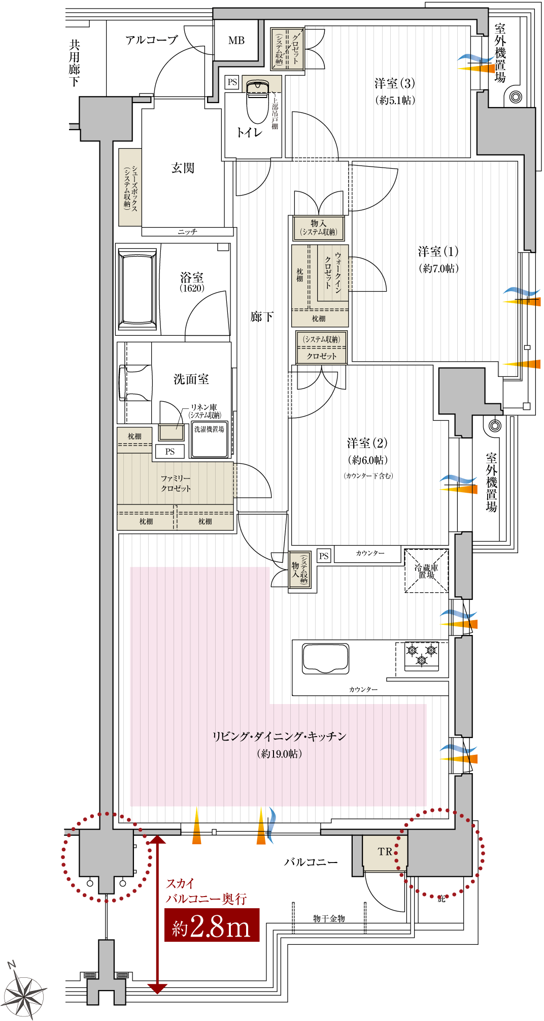 SF間取り