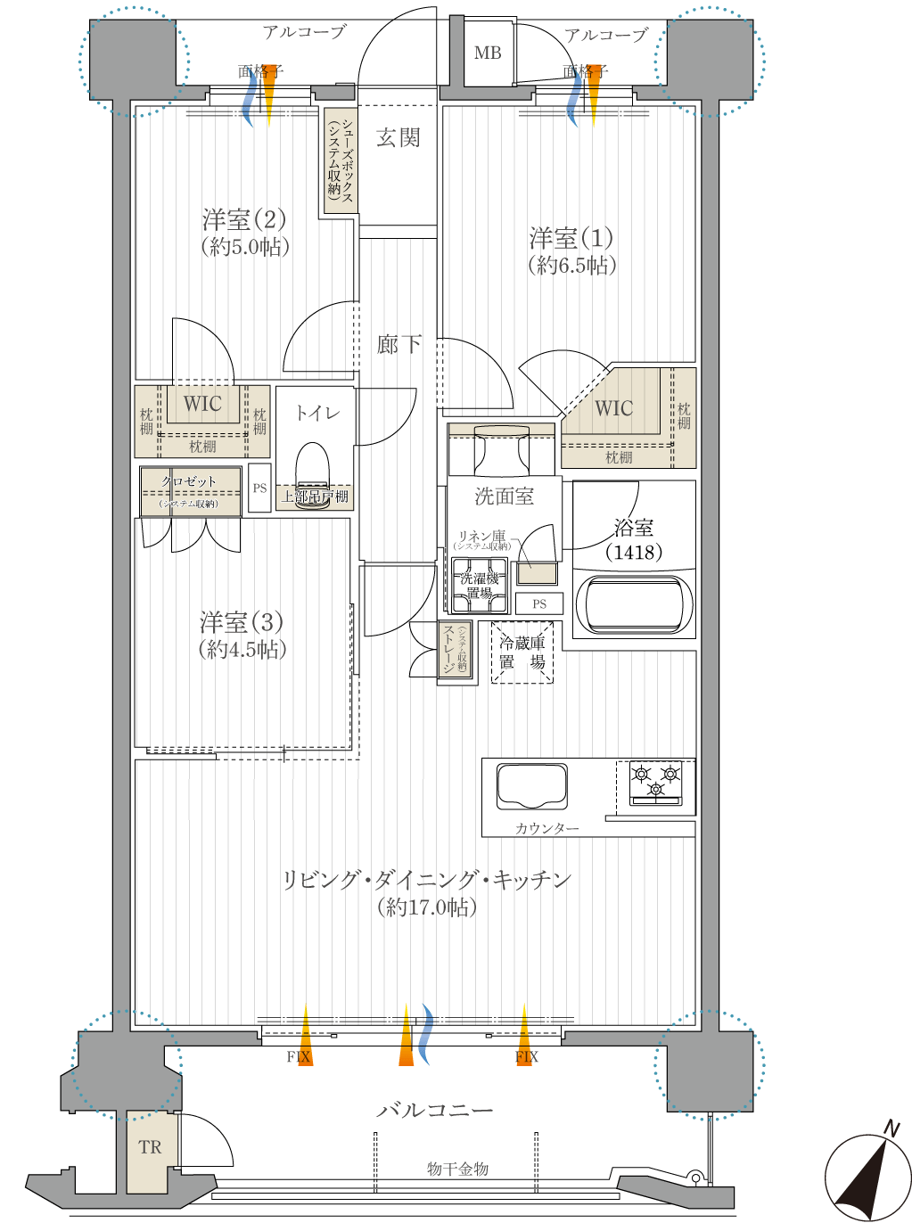 Ea2間取り