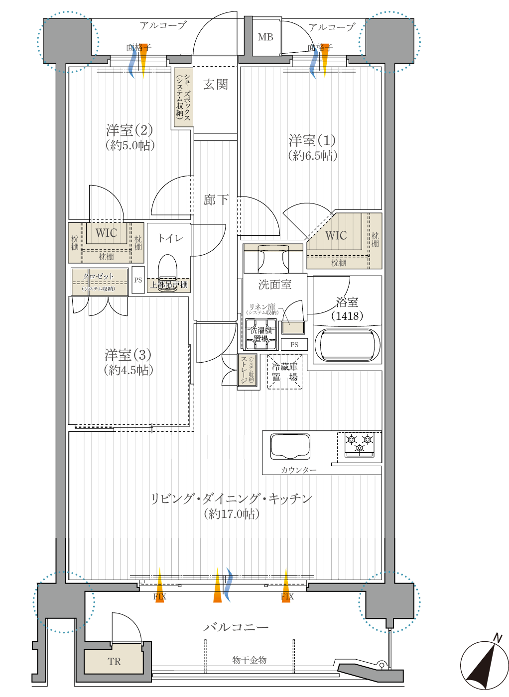 Eb2間取り