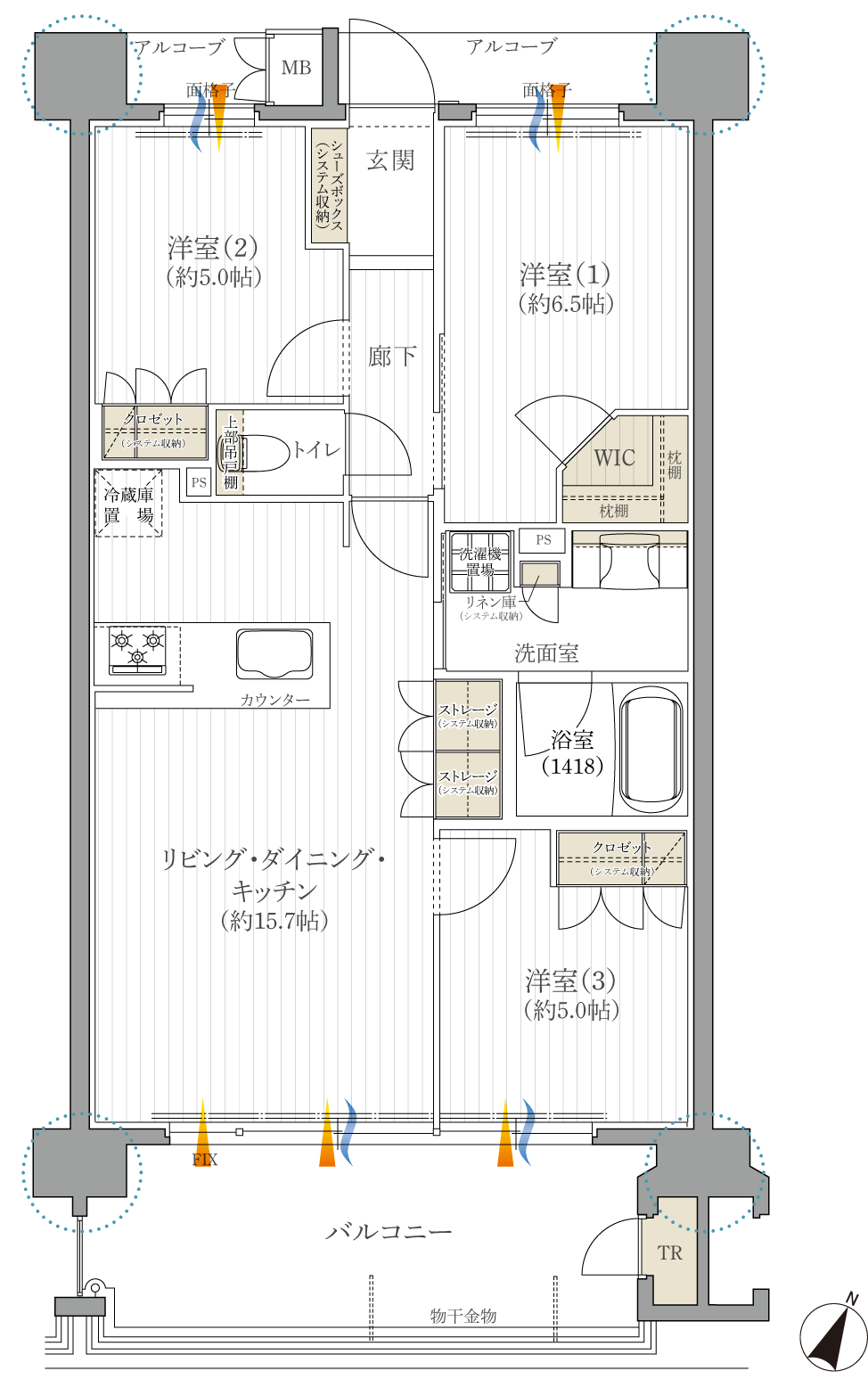 Fs間取り