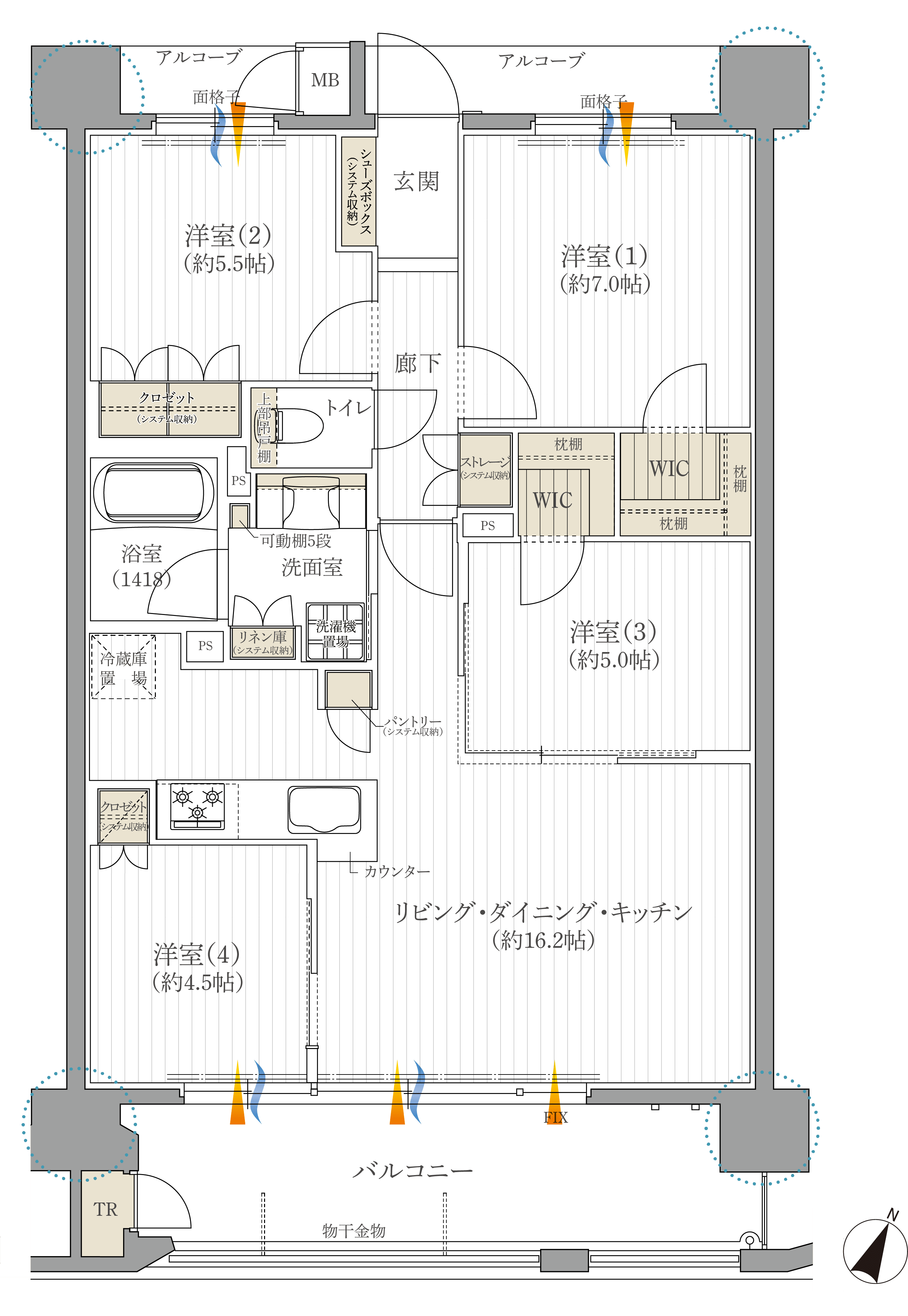 G1間取り