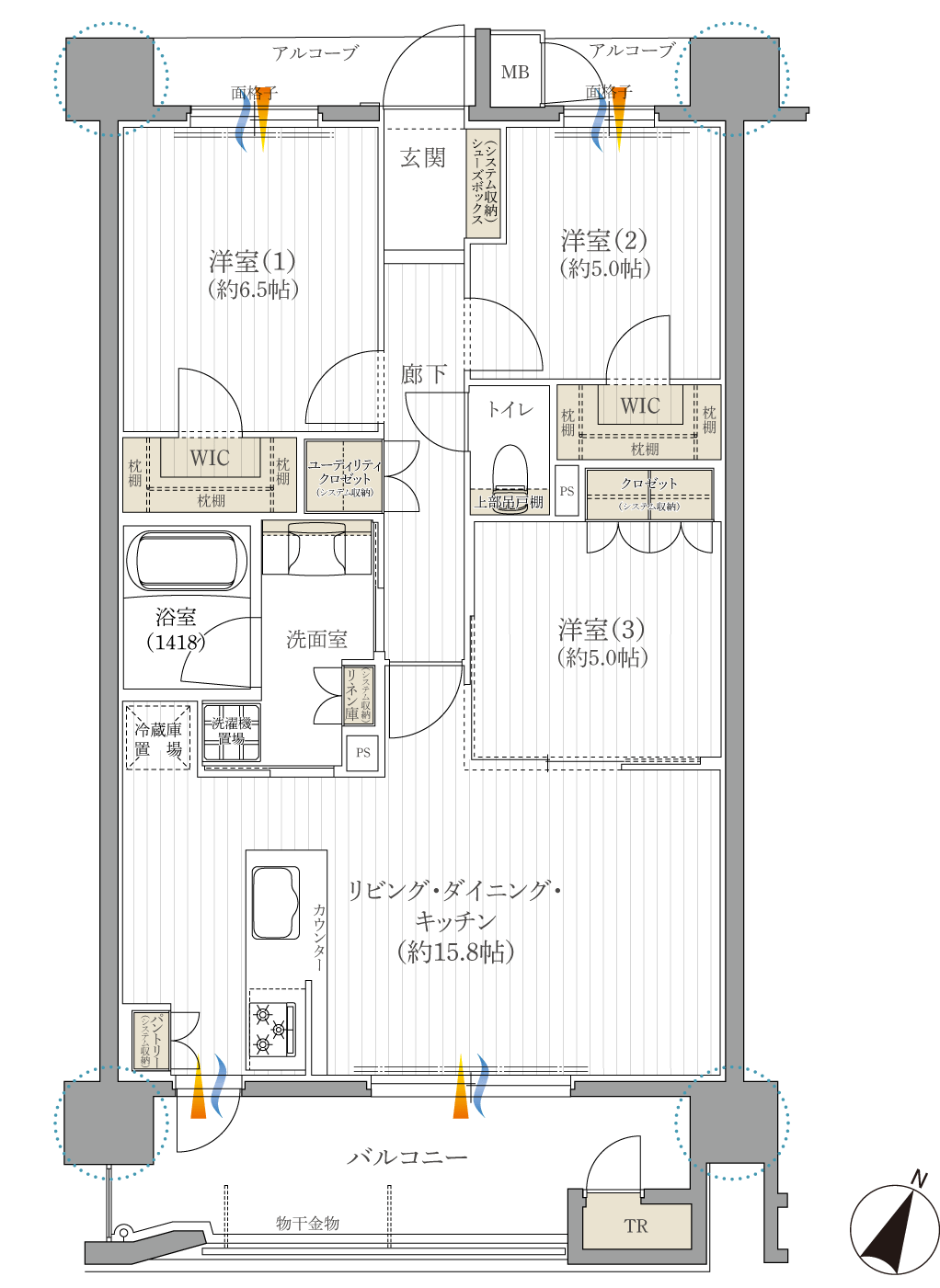 Ha1間取り