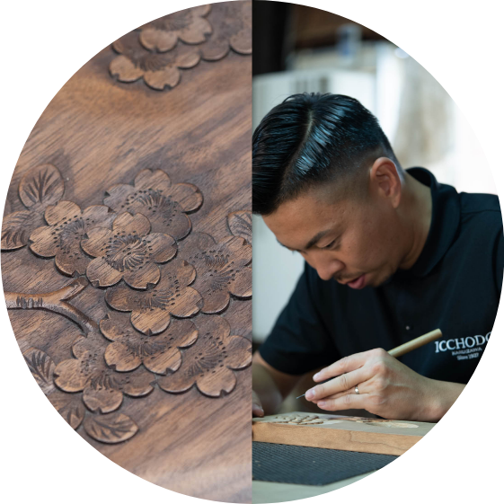 TAKUMI]ものづくりの精巧な技巧 軽井沢彫「一彫堂」｜HERITAGE AND THE