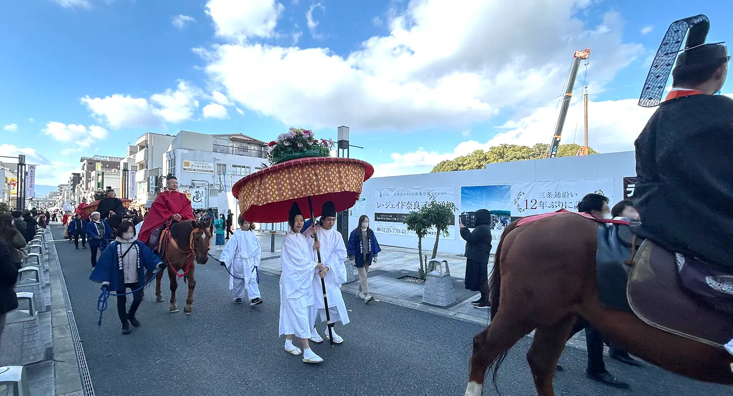 春日若宮おん祭「お渡り式」