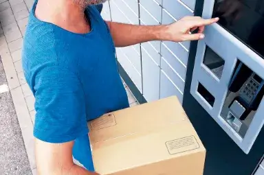 書留郵便物などの小型宅配便をお預かり 