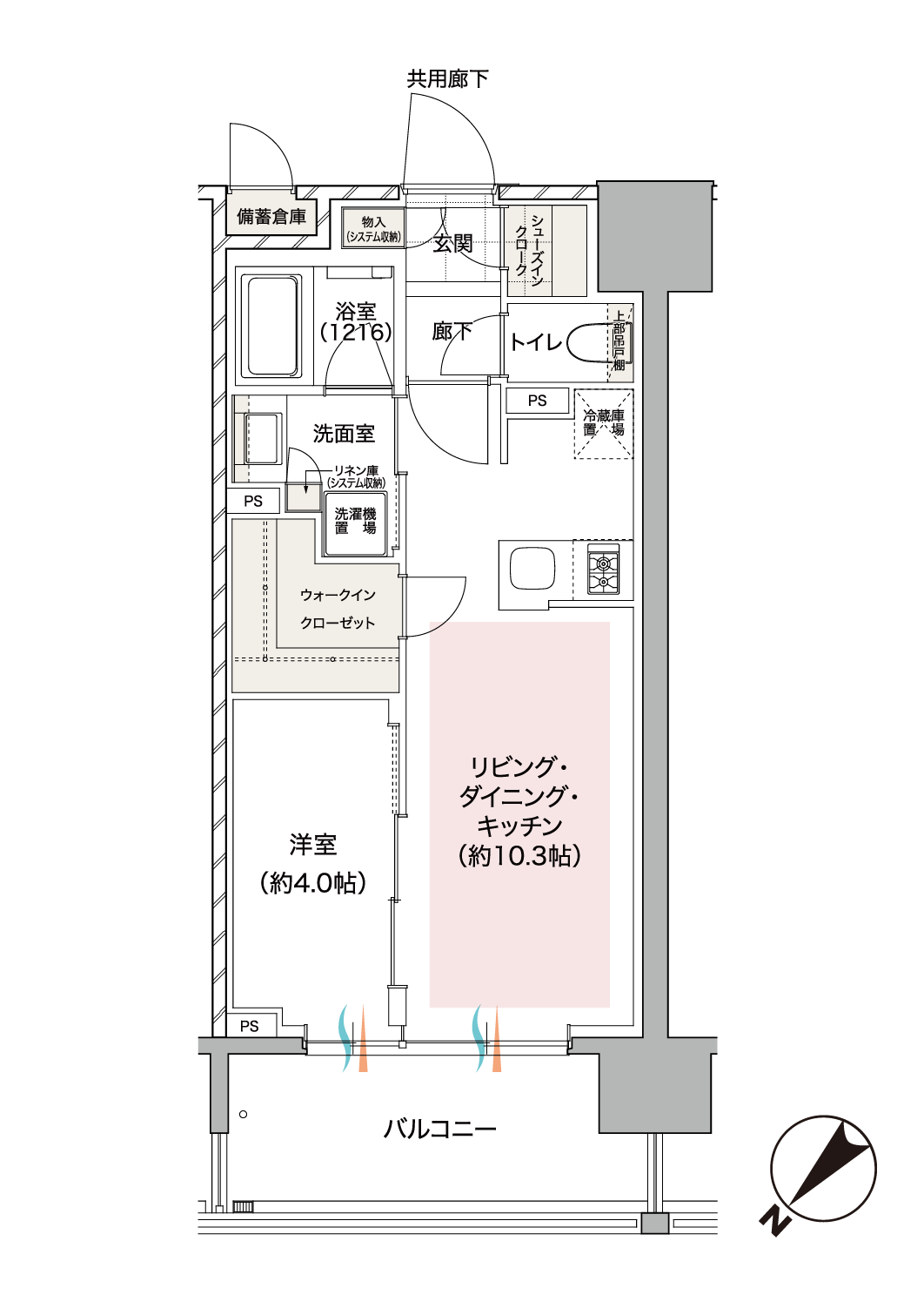 Jtype間取