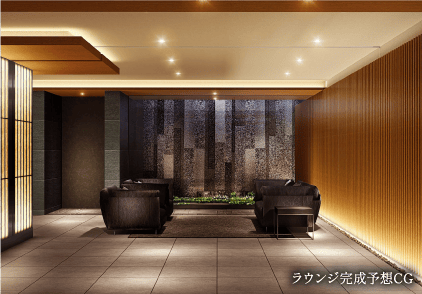 ラウンジ完成予想CG