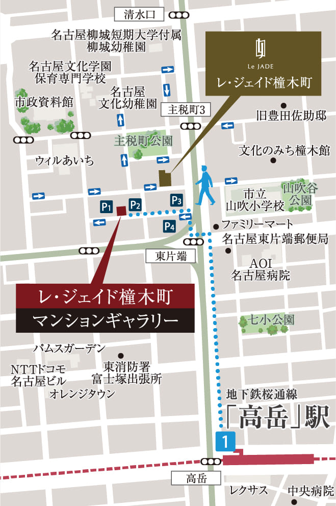 マンションギャラリー案内図