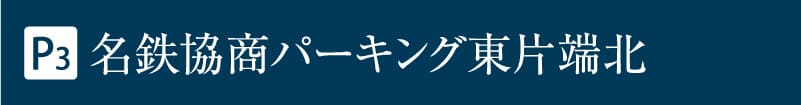 P3 名鉄協商パーキング東片端北