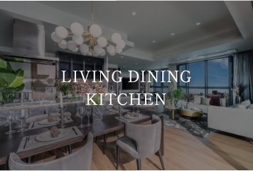 LIVING DINING KITCHEN