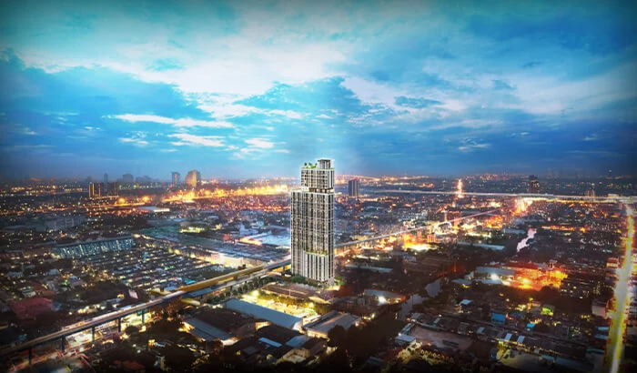Knightsbridge Sukhumvit Thepharak プロジェクト(バンコク)(完成予想CG)