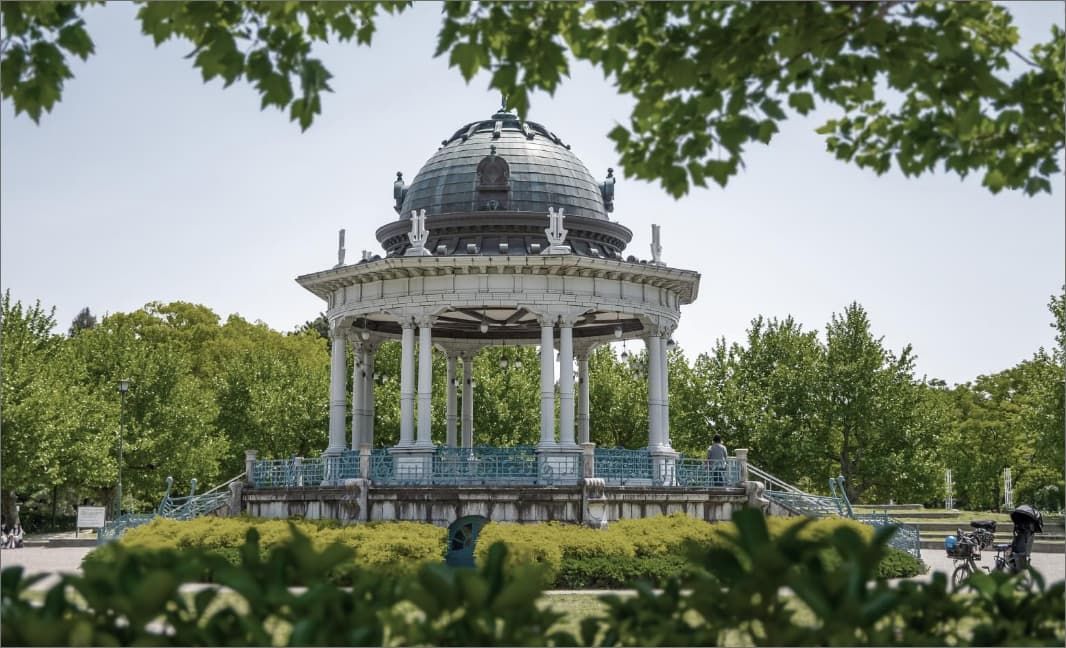 鶴舞公園（約710m）